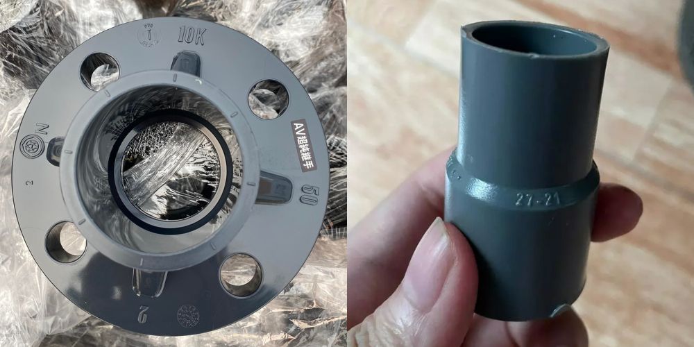 phụ kiện ống vật liệu nhựa