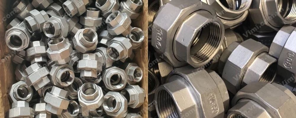 rắc co inox 304 nối ren