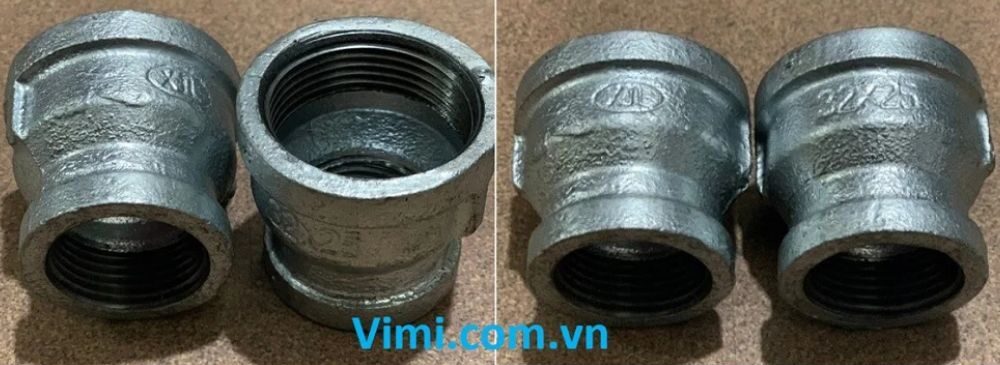 tại sao dùng côn thu mạ kẽm