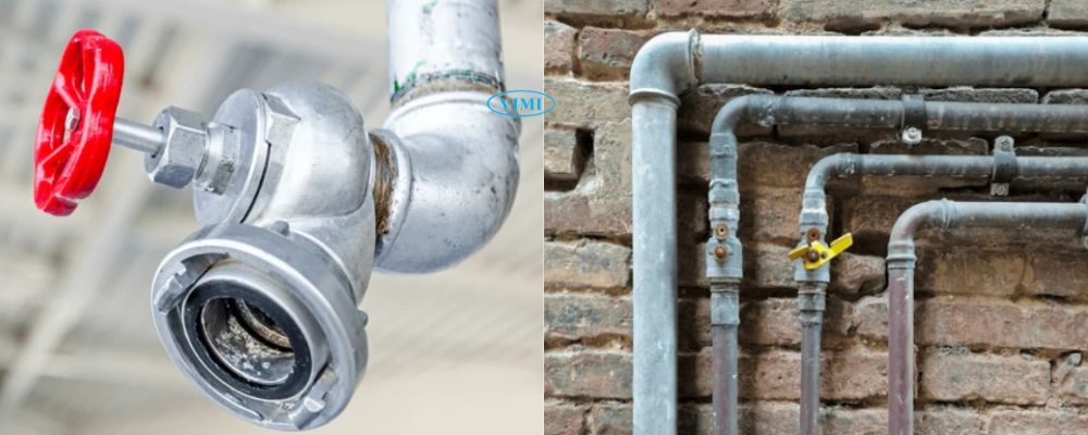 ứng dụng cút thép mạ kẽm