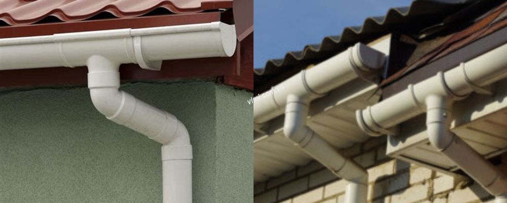 ứng dụng máng thu ống thoát upvc gs