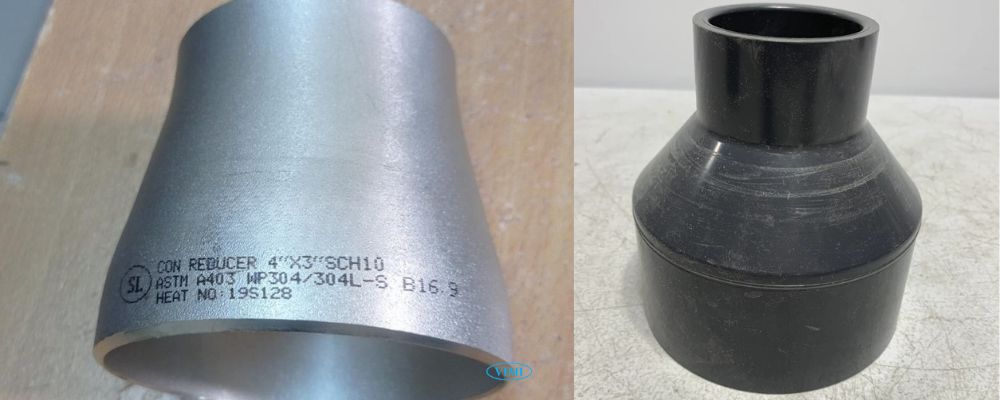 vật liệu chế tạo côn thu 110 90 và côn thu 110 60