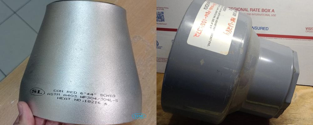 vật liệu chế tạo côn thu 160 110 và côn thu 160 90