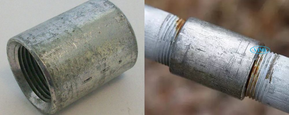 các bước lắp đặt măng sông thép