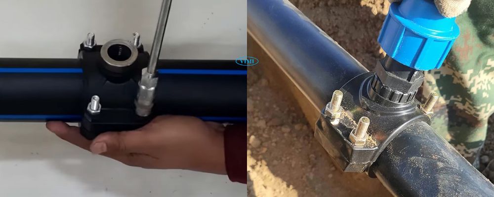 cách lắp đai khởi thủy hdpe