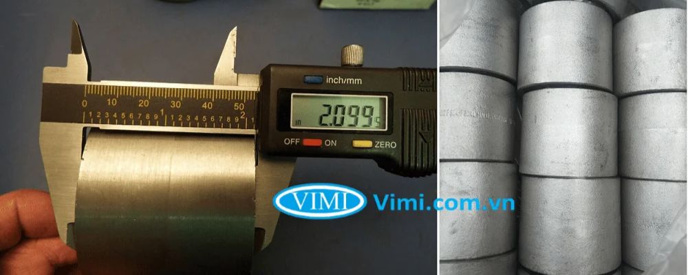 chiều dài măng sông inox 304