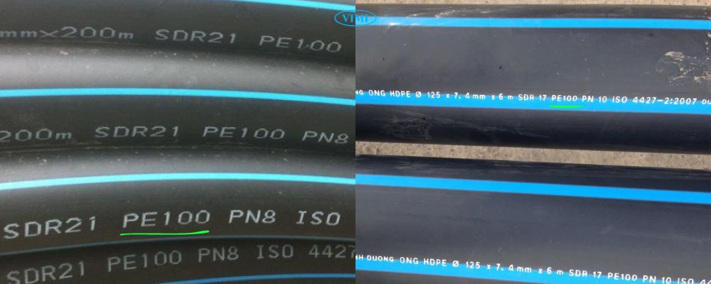 đặc tính ống hdpe pe100