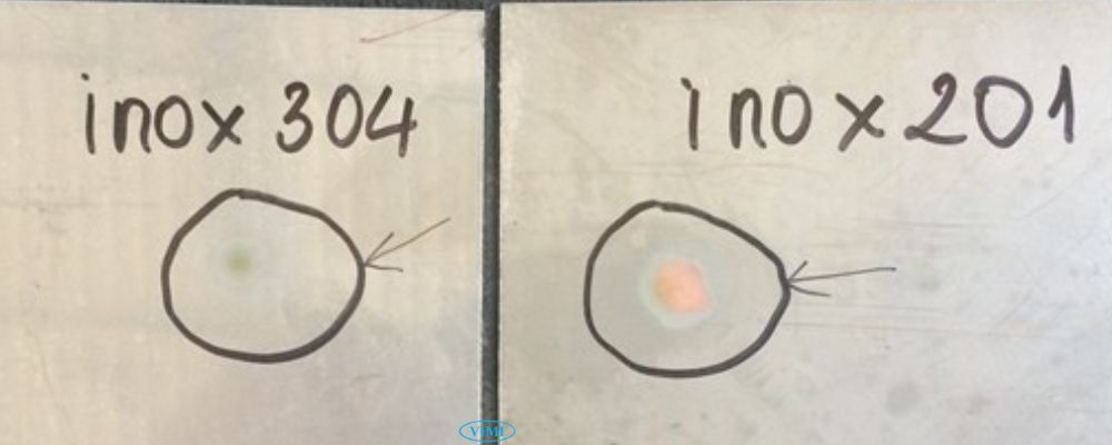 inox 201 và 304 loại nào tốt