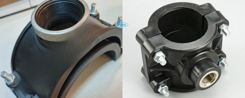 kiểu kết nối đai khởi thủy hdpe