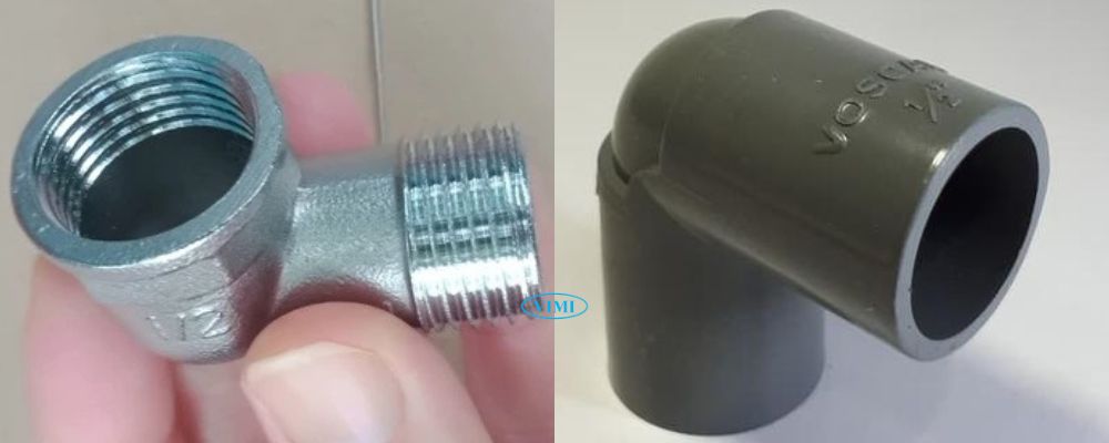 Cút nối ống nước phi 21 - Hiểu đúng và dùng đúng kiểu lắp đặt cút nối ống nước phi 21