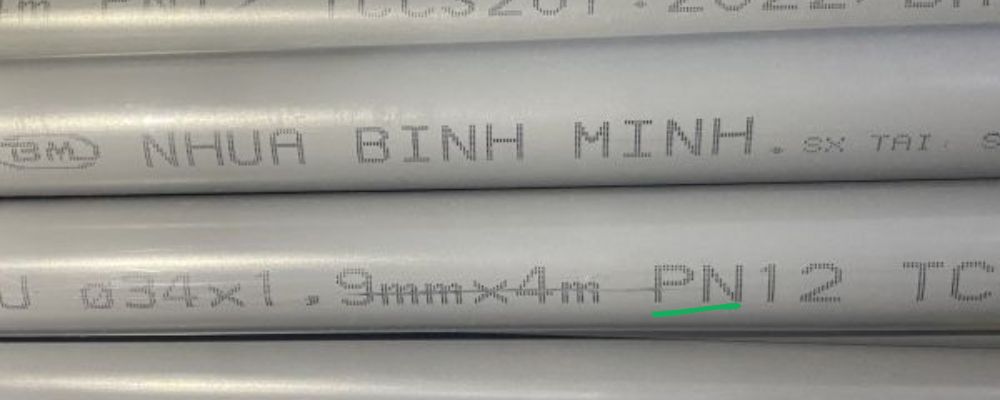 ký hiệu pn trong ống nước là gì