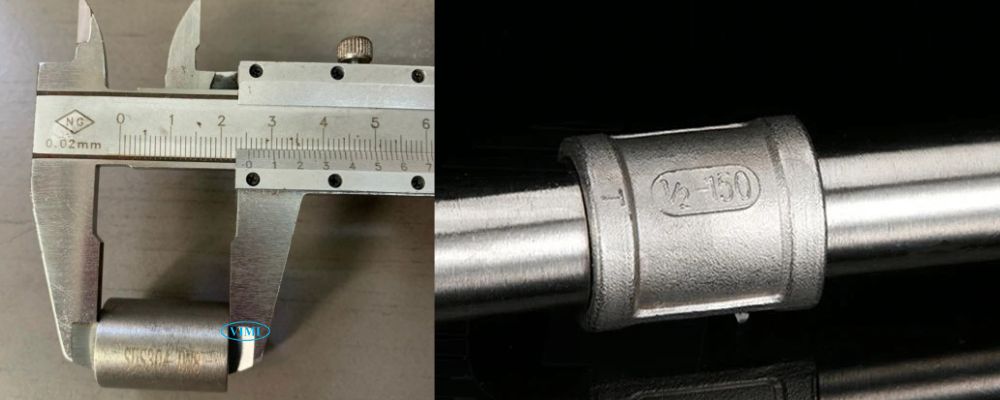 lắp đặt măng sông inox