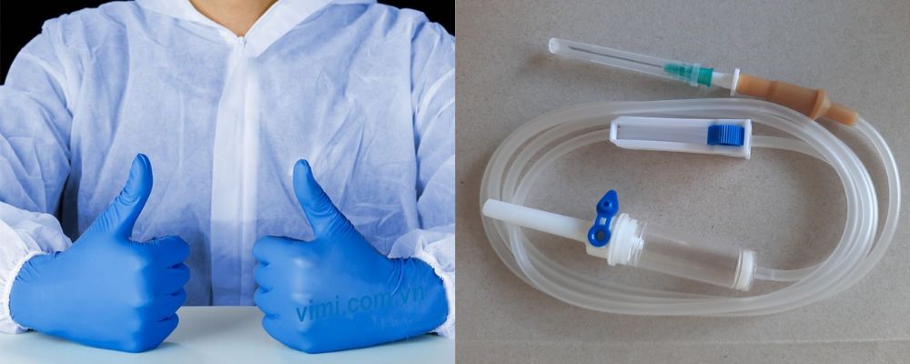 lĩnh vực y tế sử dụng cao su