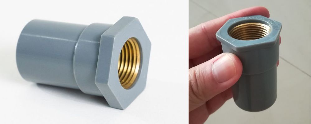 măng sông nhựa nối ren