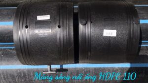 Măng sông nối ống HDPE 110 măng sông nối ống hdpe 110
