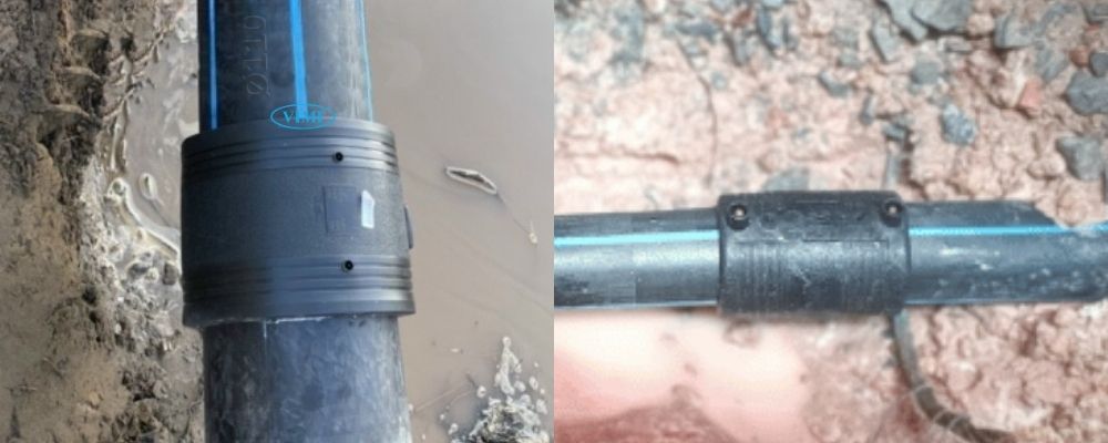 Măng sông nối ống HDPE 110 măng sông nối ống hdpe 110 chịu áp bao nhiêu