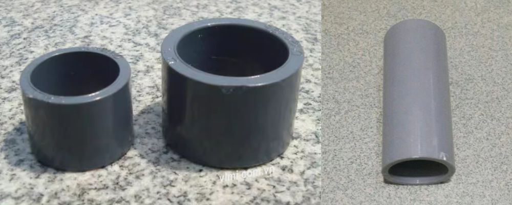 măng sông pvc lắp ngoài trời