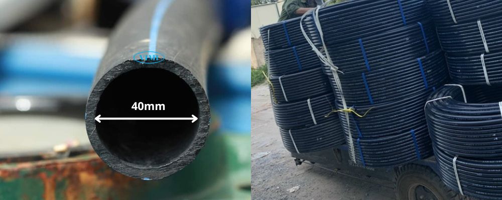 Ống HDPE D40 - Từ thông số đến cách lựa chọn nhận biết chất lượng ống hdpe d40