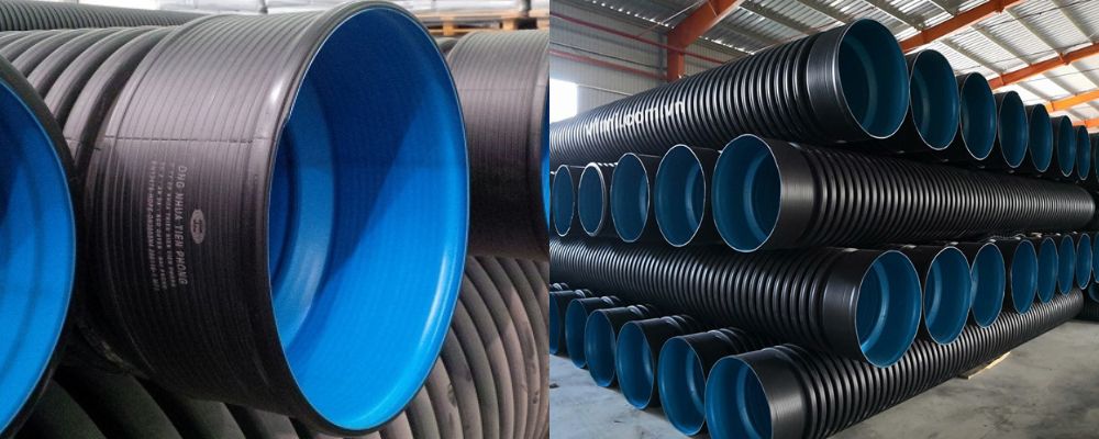 ống hdpe gân xoắn tiền phong