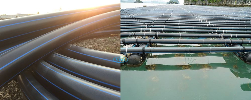 ống hdpe pe100 dùng ngoài trời