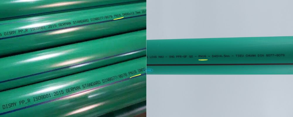 tiêu chuẩn sản xuất ống ppr pn16