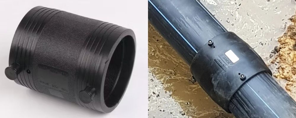 Măng sông nối ống HDPE 110 tuổi thọ măng sông nối ống hdpe 110