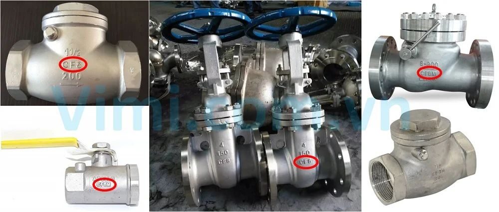 Vật liệu CF8 – CF8M là gì van nào được đúc dựa trên cf8 cf8m