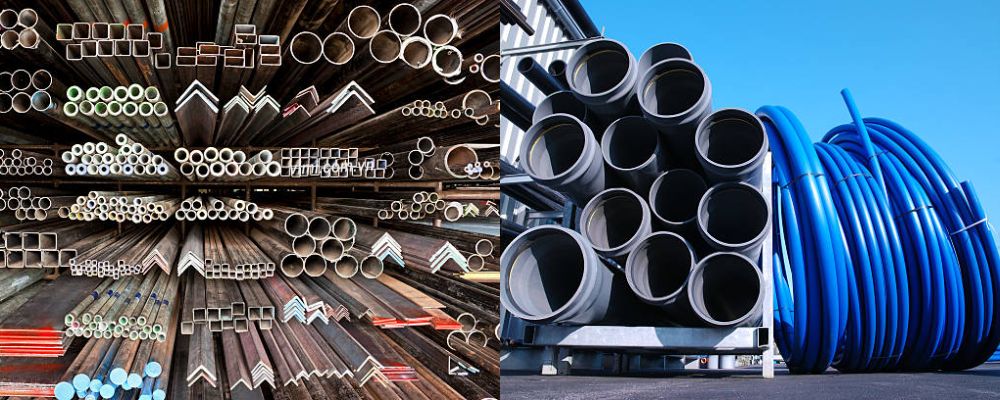 vật liệu trong ngành ống