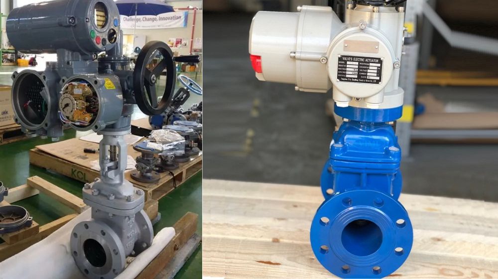 bảo dưỡng van cổng điều khiển điện