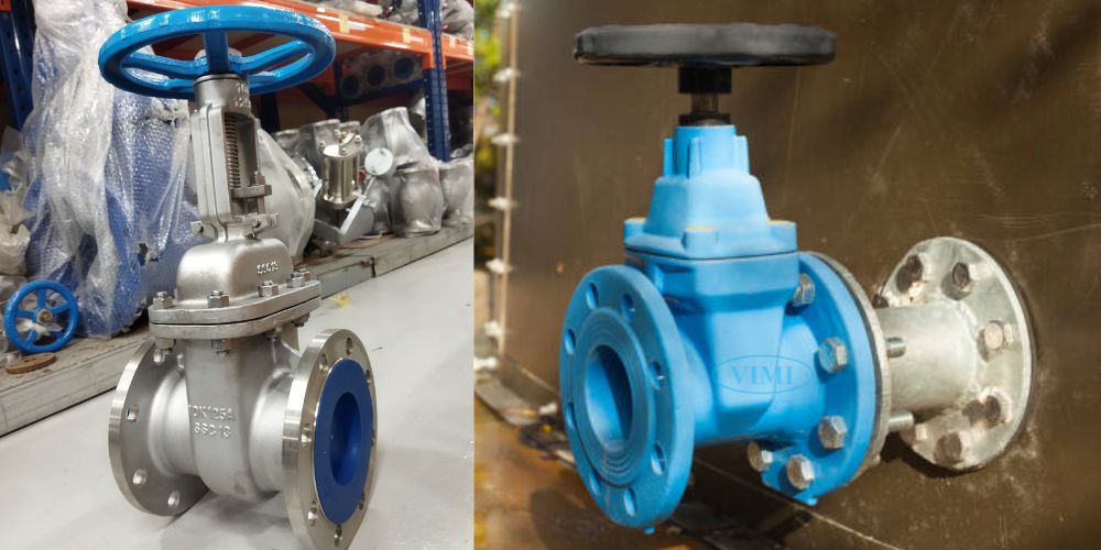 cách lựa chọn van cổng mặt bích