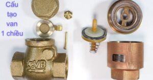 cấu tạo van 1 chiều