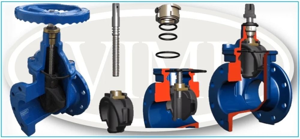 cấu tạo van cổng ty chìm