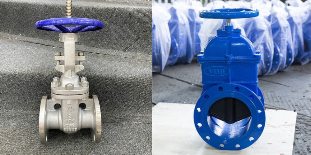 chủng loại van cổng tay quay