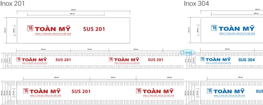 hộp inox trang trí Sơn Hà và hộp toàn mỹ