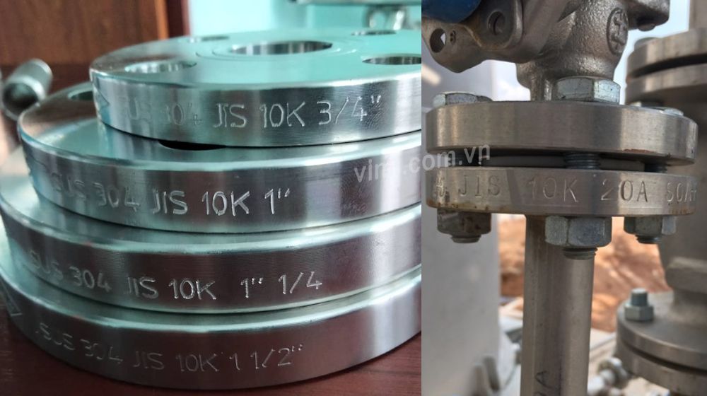 jis là gì trong sản xuất mặt bích