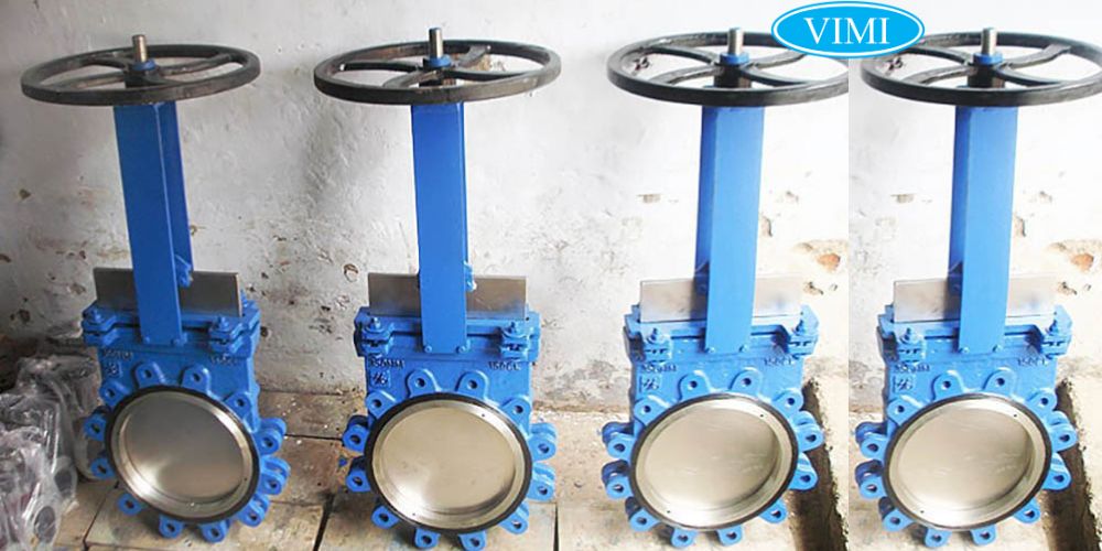 kết nối van cổng dao