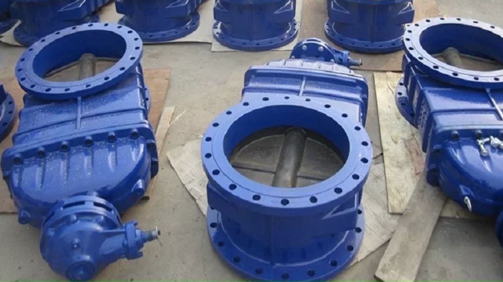 kết nối van cổng gang