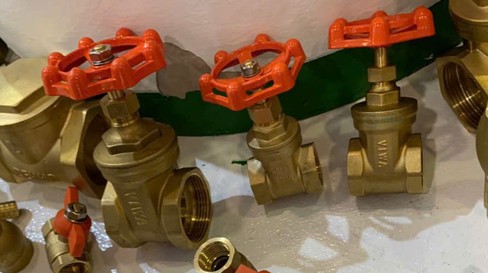 kho van cổng tay vặn