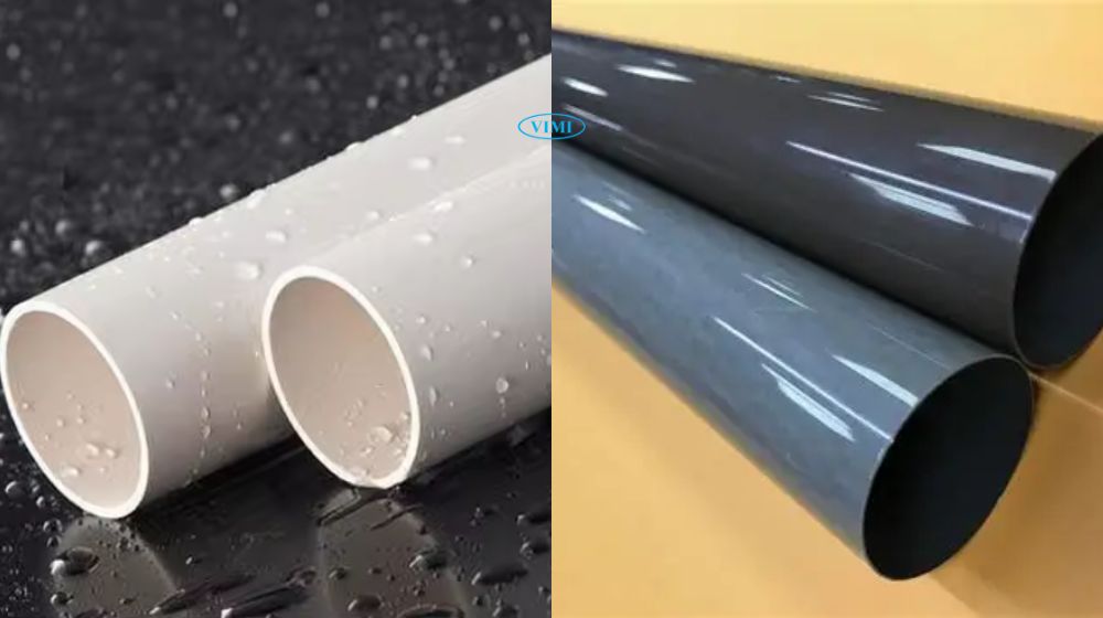 màu sắc của ống clean pvc là gì