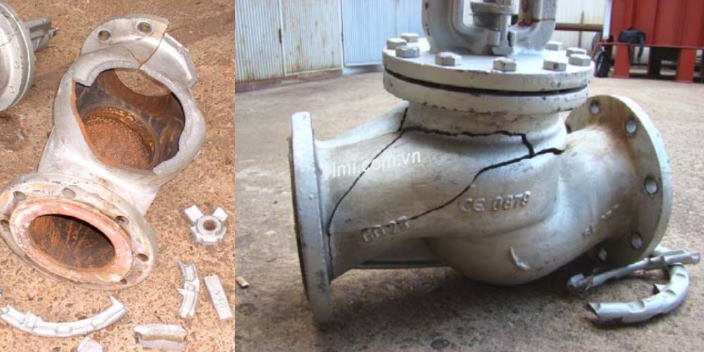 Van bi 1 chiều - Van 1 chiều bi nhược điểm của van bi một chiều