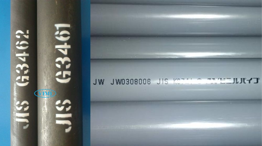 ống công nghiệp sử dụng tiêu chuẩn jis