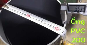 Ống PVC 200 là gì - Giá bán ống nhựa PVC phi 200 ống pvc 200 là gì
