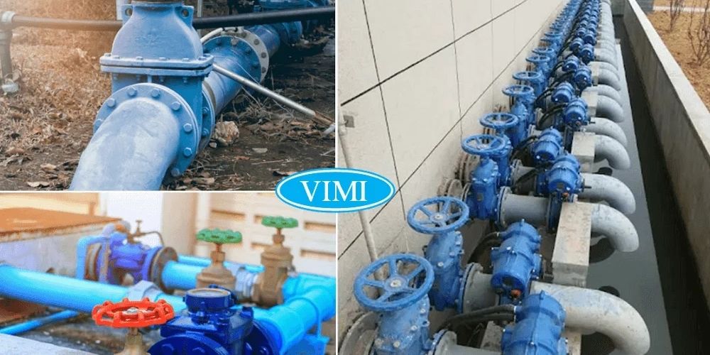 ứng dụng của van cổng ty chìm