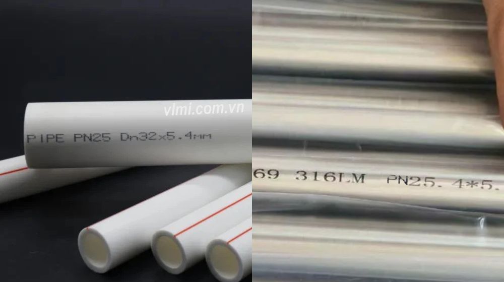 ứng dụng pn25 trong hệ thống ống