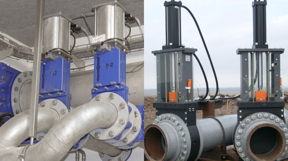 ứng dụng van chặn khí nén