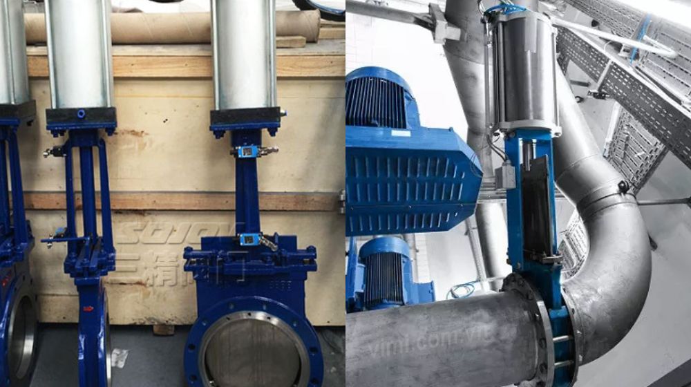 ưu điểm van chặn khí nén