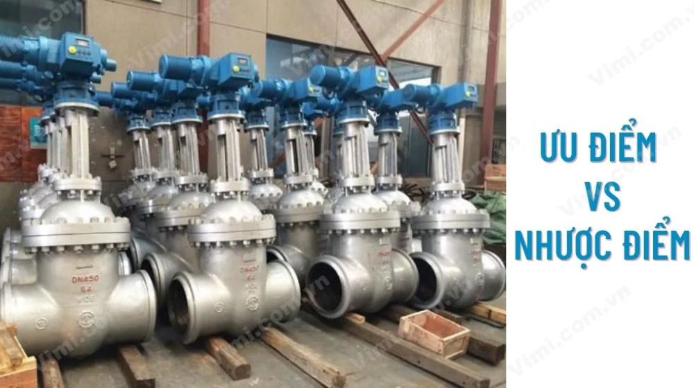 ưu nhược điểm van cổng điều khiển điện