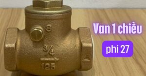 van 1 chiều phi 27