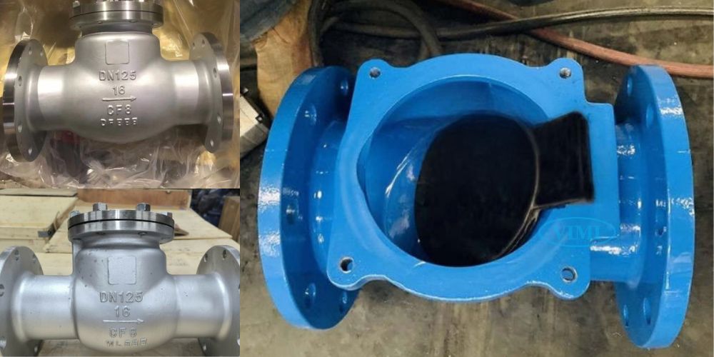 van 1 chiều lá lật dn125 dùng cho ống nào