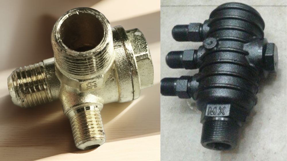 Van 1 chiều máy nén khí van 1 chiều máy nén khí gồm mấy cổng